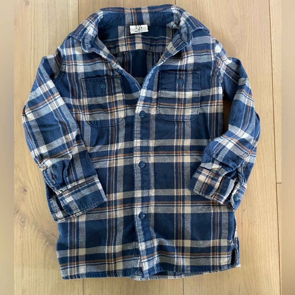 GAP Kids Boys Flannel - Size XS